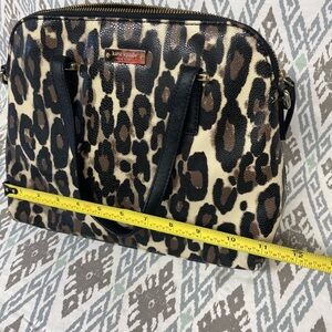 Kate Spade Cedar Street Leopard Maise
Cream Leopard Print Shoulder Purse